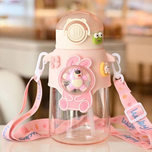 Lucky Bear Kawaii Sipper Bottle - Tinyminymo