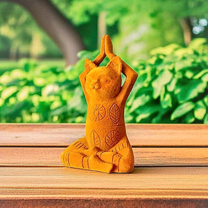 Meditating Kitty Showpiece - Tinyminymo