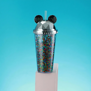 Mickey Shaped Confetti Sipper - Tinyminymo