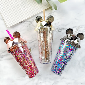 Mickey Shaped Confetti Sipper - Tinyminymo