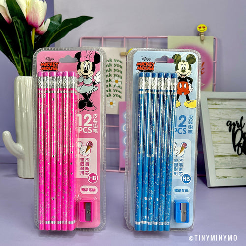 Mickey and Minnie Pencil Set - Tinyminymo