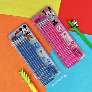 Mickey and Minnie Pencil Set - Tinyminymo