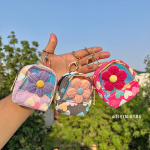 Mini Bag Coin Pouch Keychain - Tinyminymo