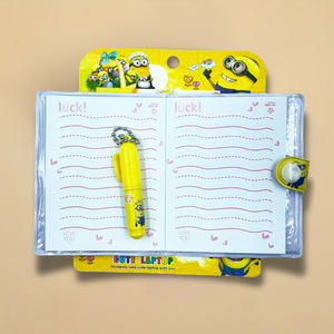 Mini Diary With Pen - Minion - Tinyminymo