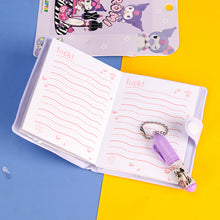 Load image into Gallery viewer, Mini Diary with Pen - Kuromi - Tinyminymo
