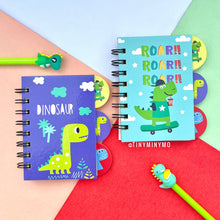 Load image into Gallery viewer, Mini Dino Spiral Diary - Tinyminymo
