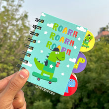 Load image into Gallery viewer, Mini Dino Spiral Diary - Tinyminymo
