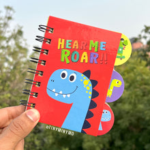 Load image into Gallery viewer, Mini Dino Spiral Diary - Tinyminymo
