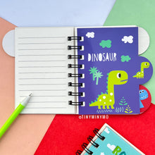 Load image into Gallery viewer, Mini Dino Spiral Diary - Tinyminymo
