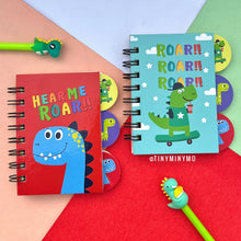 Load image into Gallery viewer, Mini Dino Spiral Diary - Tinyminymo
