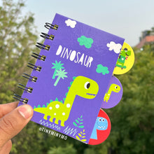 Load image into Gallery viewer, Mini Dino Spiral Diary - Tinyminymo
