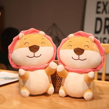 Custom Mini Cute Soft Lion Toy Animal Stuffed Plush newest Toy for Kids