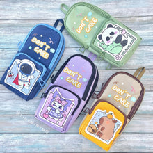 Load image into Gallery viewer, Multi Compartment Kawaii Pencil Pouch - Tinyminymo
