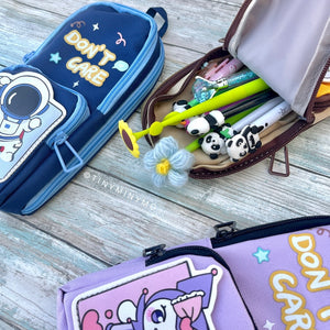 Multi Compartment Kawaii Pencil Pouch - Tinyminymo