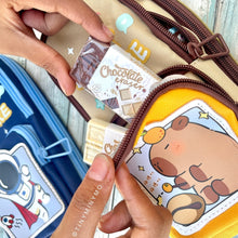 Load image into Gallery viewer, Multi Compartment Kawaii Pencil Pouch - Tinyminymo
