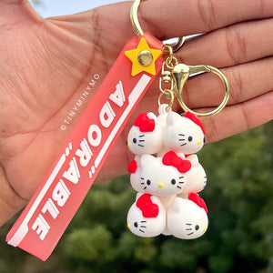 Multiface 3D Keychain - Tinyminymo