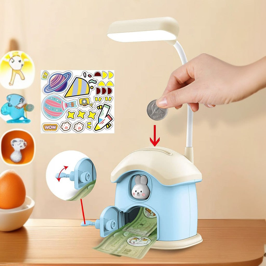 Multipurpose Piggy Bank cum Desk Lamp - Tinyminymo