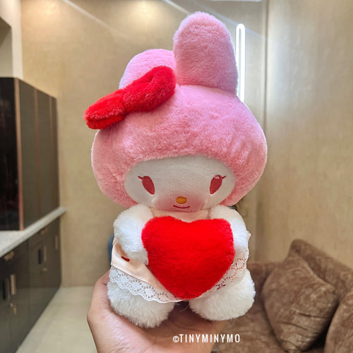 My Melody with Heart Soft Toy - Tinyminymo