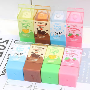 Packaged Milk Kawaii Eraser - Tinyminymo