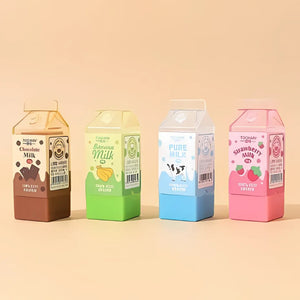 Packaged Milk Kawaii Eraser - Tinyminymo