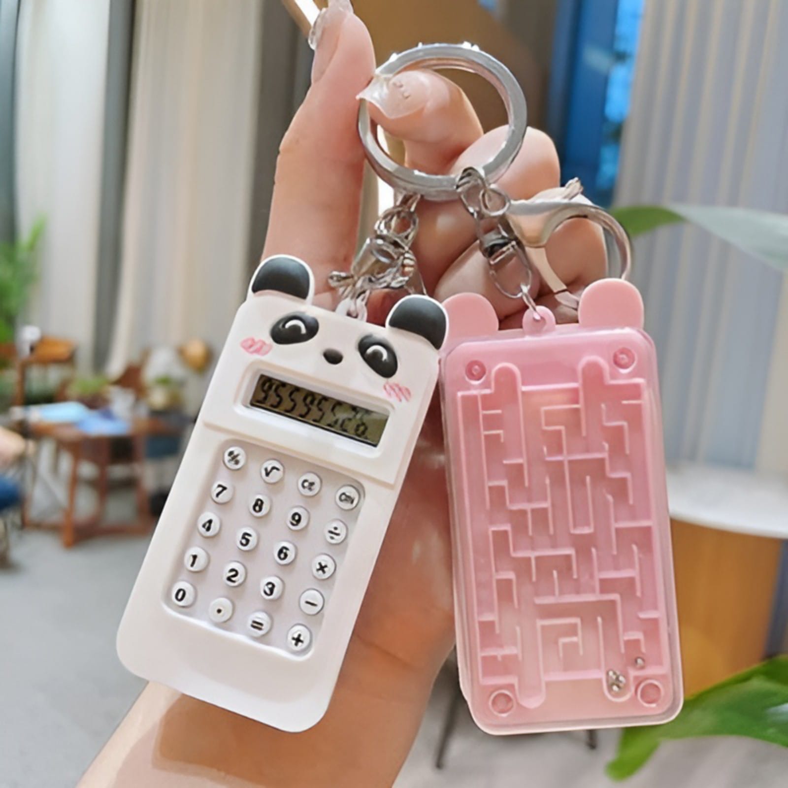 Calculator keychain hot sale