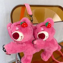 Load image into Gallery viewer, Plush Lotso Sling Bag - Tinyminymo
