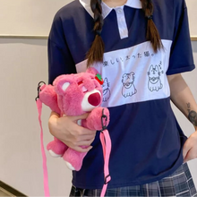 Load image into Gallery viewer, Plush Lotso Sling Bag - Tinyminymo
