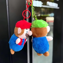 Load image into Gallery viewer, Plush Mario 3D Keychain - TInyminymo
