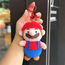 Load image into Gallery viewer, Plush Mario 3D Keychain - TInyminymo
