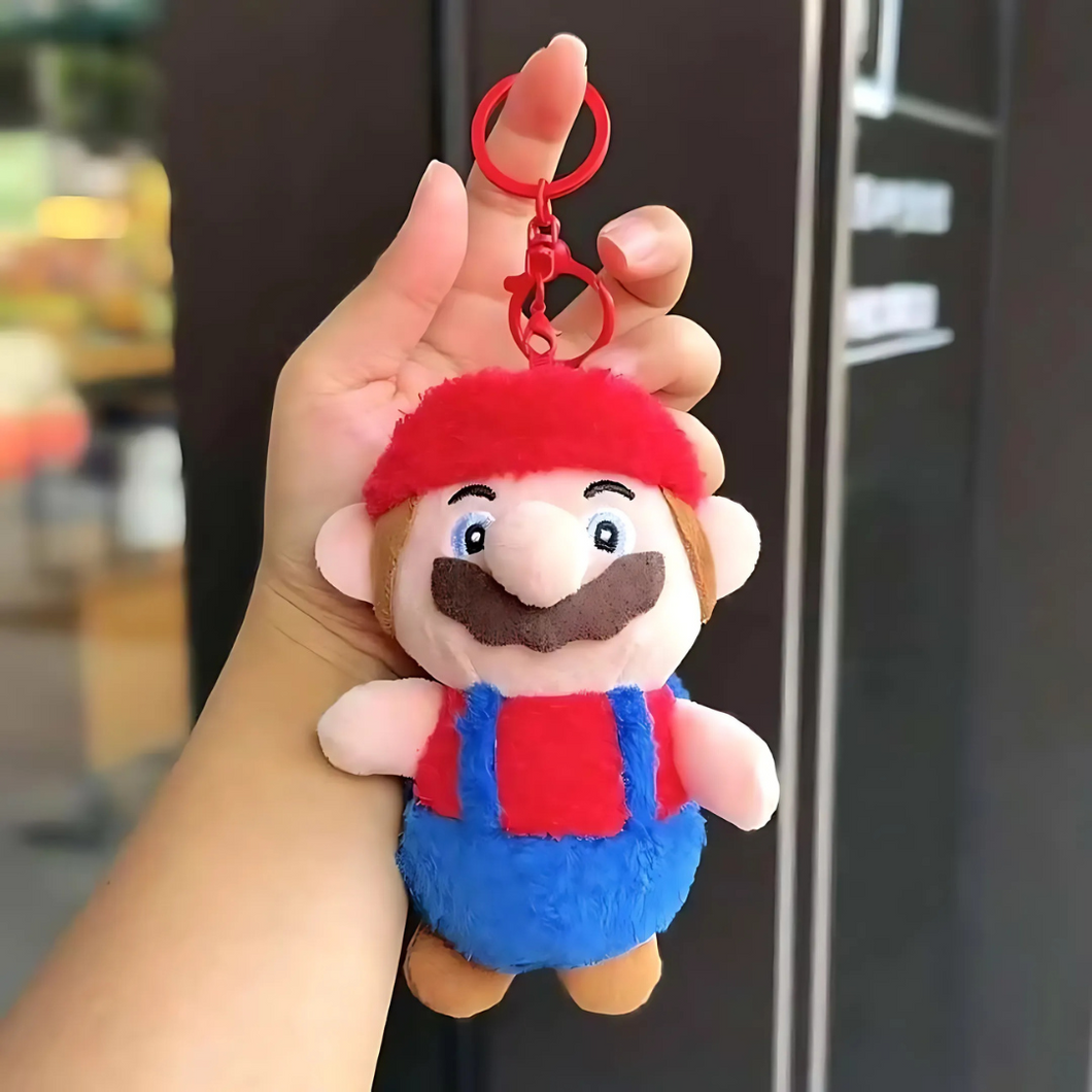 Plush Mario 3D Keychain - TInyminymo