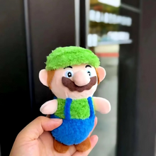 Load image into Gallery viewer, Plush Mario 3D Keychain - TInyminymo
