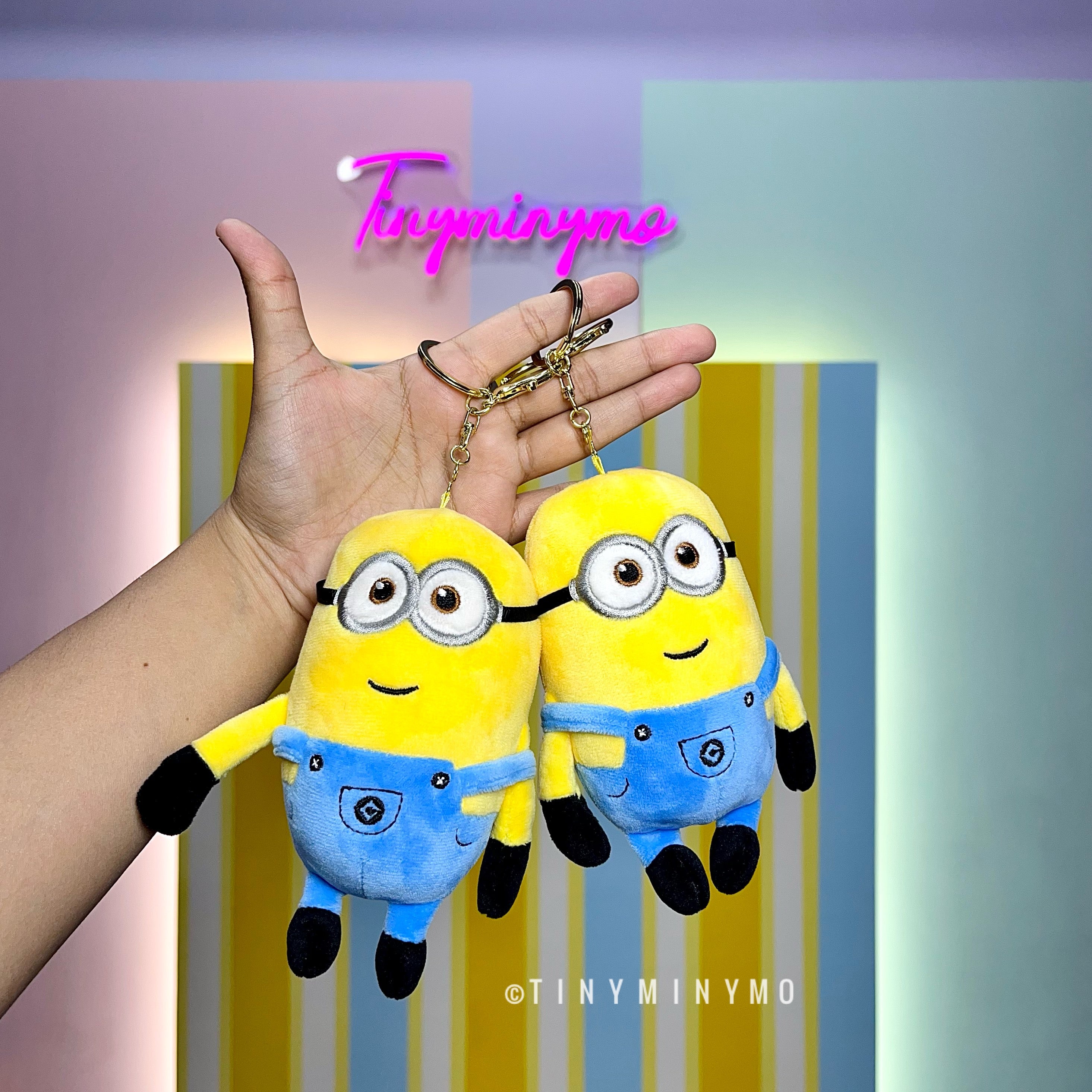 Minion Keychain - With Gift Wrap - love craft gift