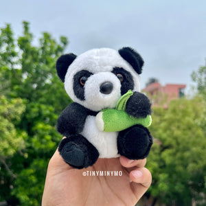 Plush Panda 3D Keychain - Tinyminymo