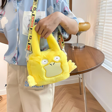 Load image into Gallery viewer, Plush Psyduck Handbag cum Sling Bag - Tinyminymo
