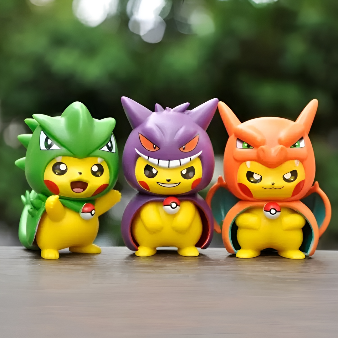 Pikachu Cosplay Figure, Pokemon Action Figures