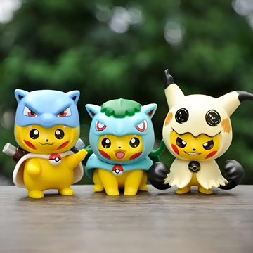 Pikachu Cosplay Figure, Pokemon Action Figures