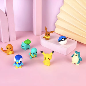 Pokemon Erasers Set of 4 - Tinyminymo