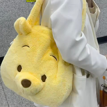 Load image into Gallery viewer, Pooh Bear Plush Handbag - Tinyminymo
