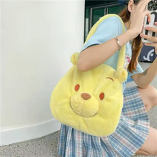 Load image into Gallery viewer, Pooh Bear Plush Handbag - Tinyminymo
