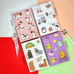 Post It Sticky Notebook - Kitty - Tinyminymo