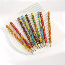 Load image into Gallery viewer, Rainbow Swirl Color Pencil Set - Tinyminymo
