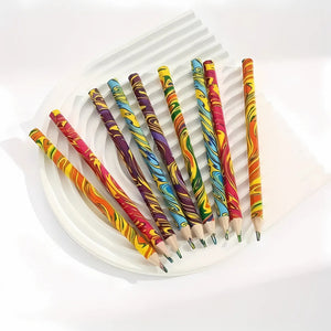 Rainbow Swirl Color Pencil Set - Tinyminymo