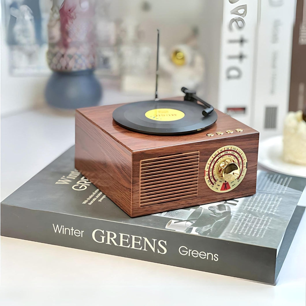 Record Player Wireless Mini Speaker - Tinyminymo