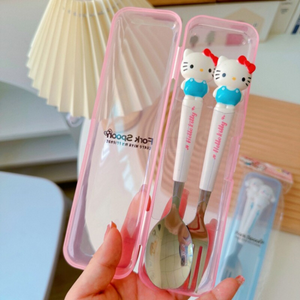 Sanrio Spoon and Fork Set - Tinyminymo