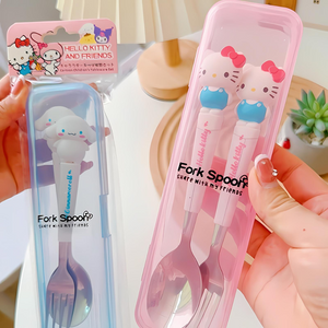 Sanrio Spoon and Fork Set - Tinyminymo