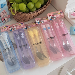 Sanrio Spoon and Fork Set - Tinyminymo