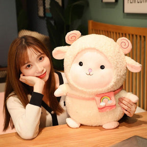 Sheep with Sling Bag Soft Toy - Tinyminymo