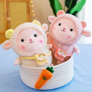 Sheep with Sling Bag Soft Toy - Tinyminymo