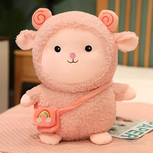 Load image into Gallery viewer, Sheep with Sling Bag Soft Toy - Tinyminymo
