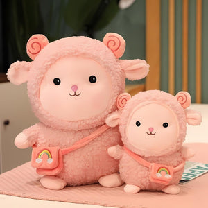 Sheep with Sling Bag Soft Toy - Tinyminymo